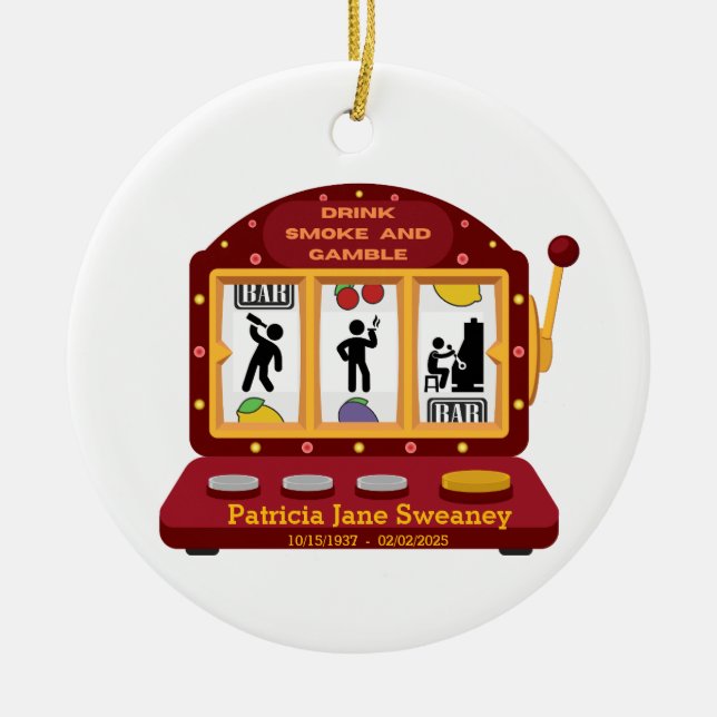 Sweaney Family Memorial Christmas Ornament (Front)