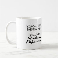 Swear Words Sentence Enhancers Curse Word Mug