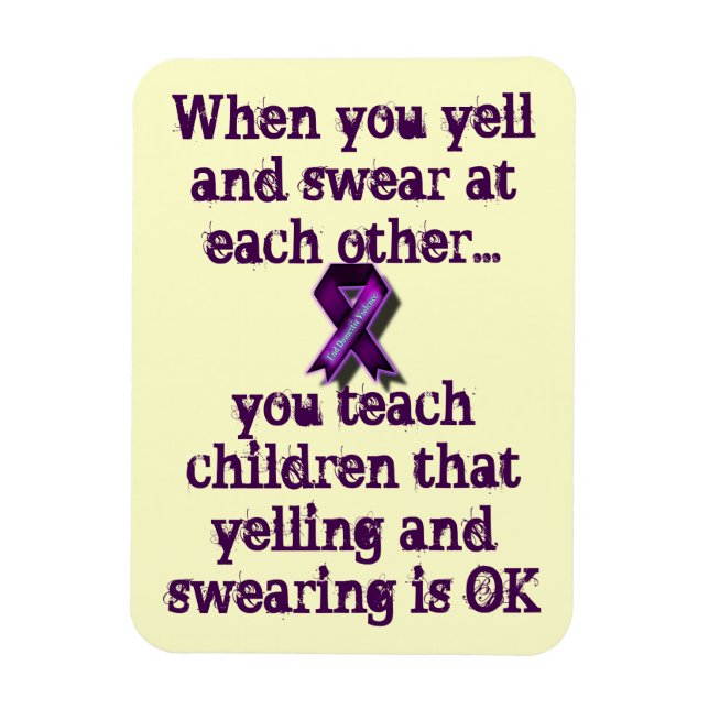 Swearing is OK Magnet (Vertical)