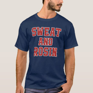 Sweat And Rosin - New York Baseball Player T-Shirt