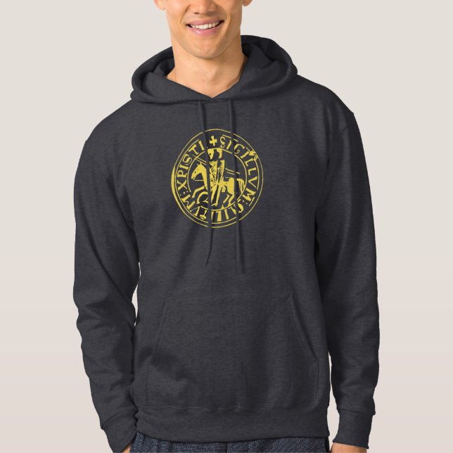 sweat chocolate seal of the temple hoodie (Front)