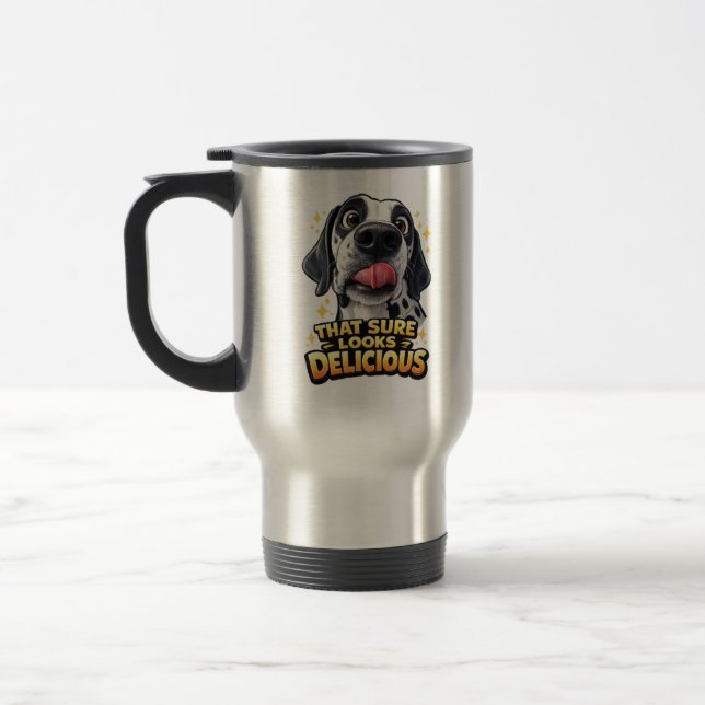 Sweat & Crunchy Travel Mug (Left)