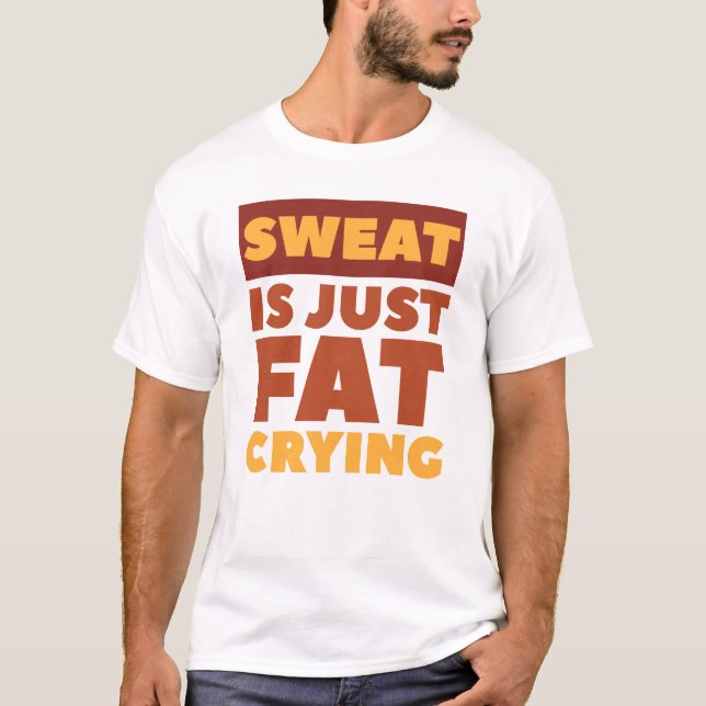 Sweat : Men's Basic T-Shirt (Front)