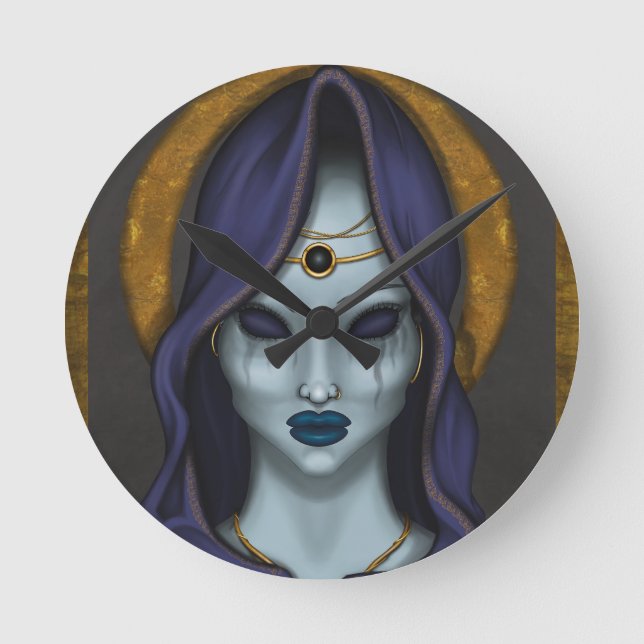 sweat round clock (Front)