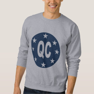 Sweat shirt gris DESIGN QUEBEC