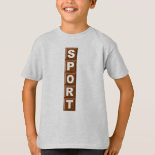 SWEAT SHIRT   HANES   CHOCOLATE SPORT
