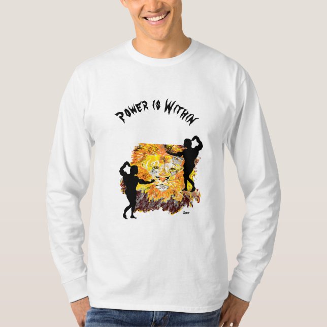 Sweat Shirt: Power Within T-Shirt (Front)