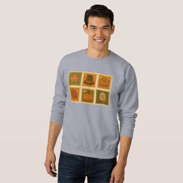 Sweat-shirt Thanks giving Sweatshirt (Front Full)