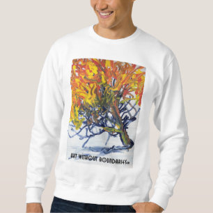 Sweat shirt: The Burning Bush by Clarence Sweatshirt
