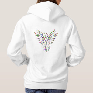 Sweat shirt with eagle phoenix