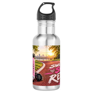 Sweat Sleep Repeat Fitness Water Bottle