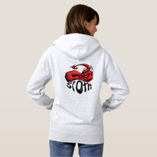 Sweat Your SIn Devil Sloth Vivid Hoodie