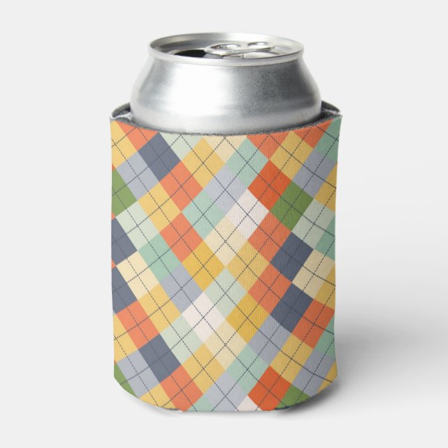 Sweater Background 2 Can Cooler (Can Front)
