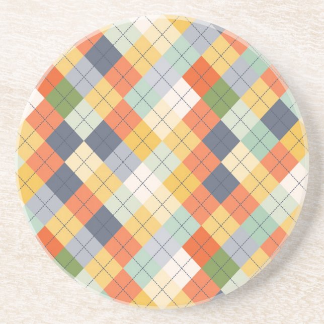 Sweater Background 2 Coaster (Front)