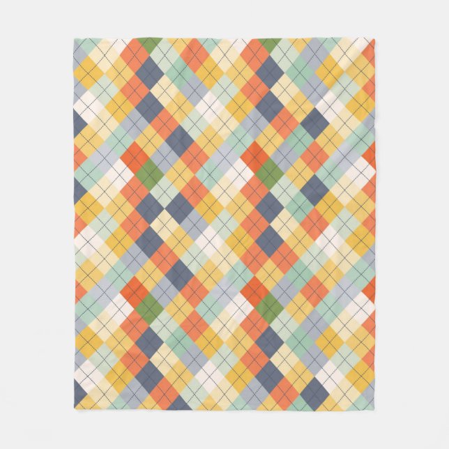 Sweater Background 2 Fleece Blanket (Front)