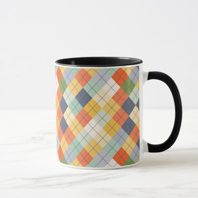 Sweater Background 2 Mug (Right)
