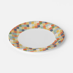 Sweater Background 2 Paper Plate