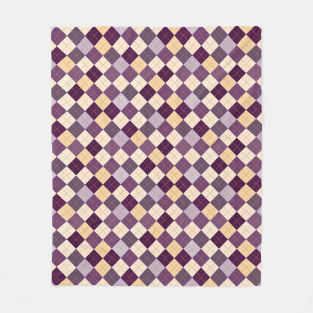 Sweater Background Fleece Blanket (Front)