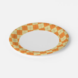 Sweater Background Paper Plate
