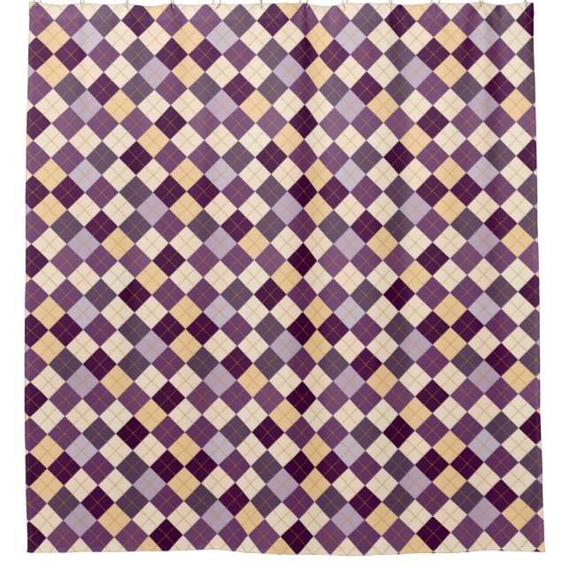 Sweater Background Shower Curtain (Front)