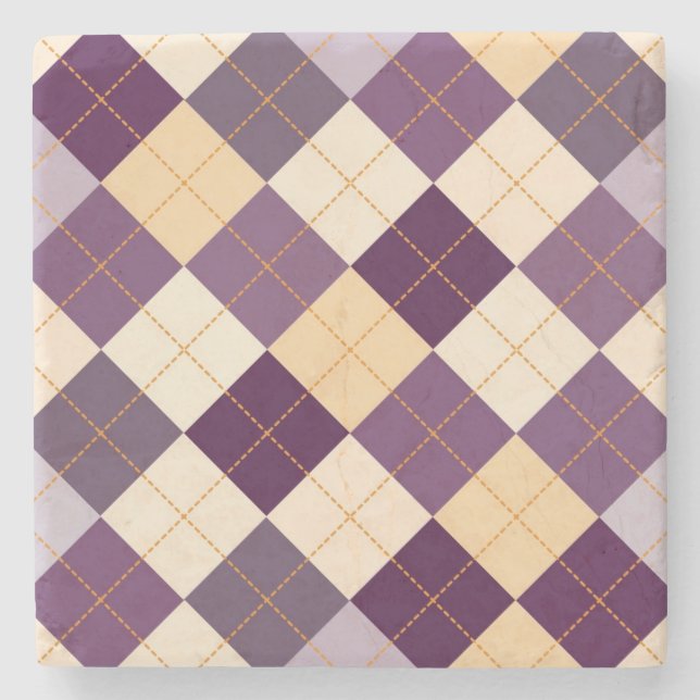 Sweater Background Stone Coaster (Front)