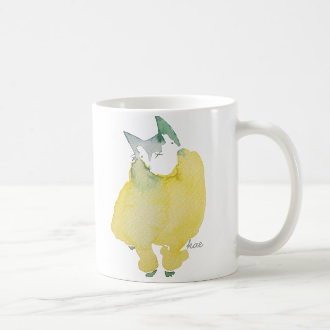 Sweater Cat Mug (Right)