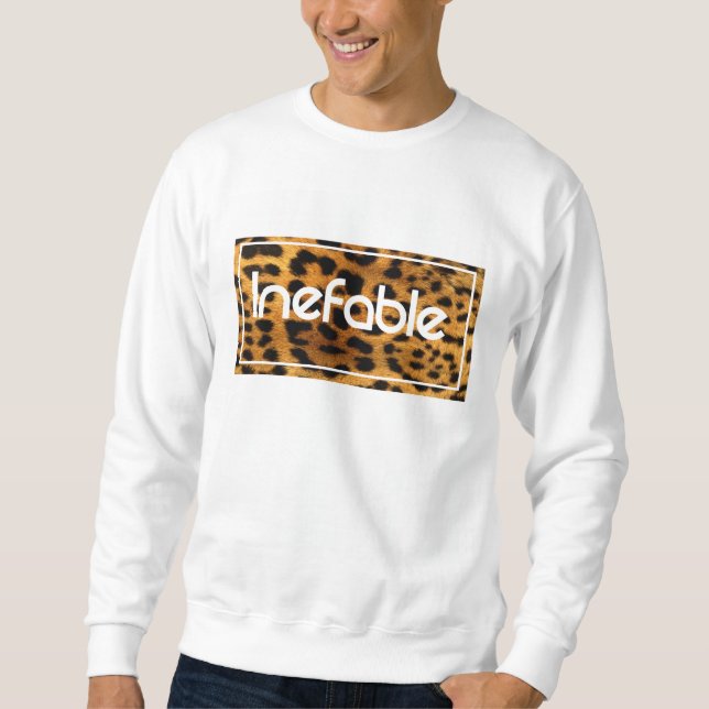 Sweater shirt sweatshirt basic ANIMAL (Front)