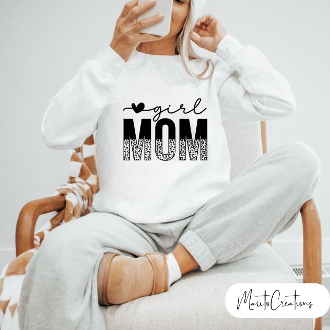 sweater T-shirt girl mom to celebrate mother's day (Creator Uploaded)