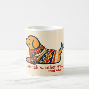 Sweater Weather Dog Lover Coffee Mug