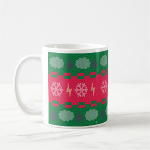 Sweater Weather Fun Winter Holiday Design Coffee Mug