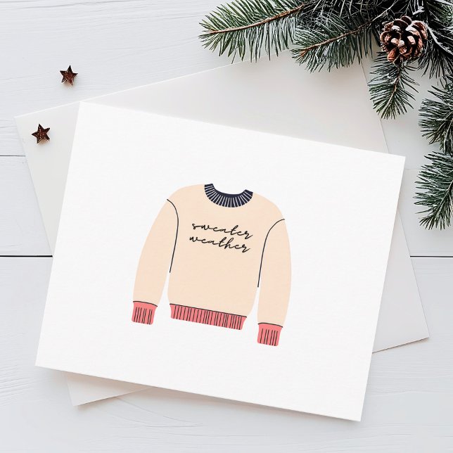 Sweater Weather Holiday Card (Creator Uploaded)