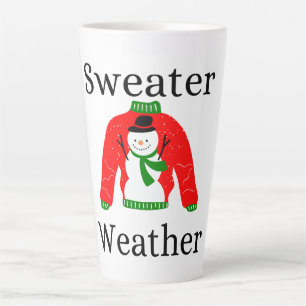 Sweater Weather Latte mug