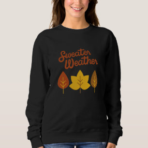 Sweater Weather Vintage Leaves