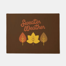 Sweater Weather Vintage Leaves