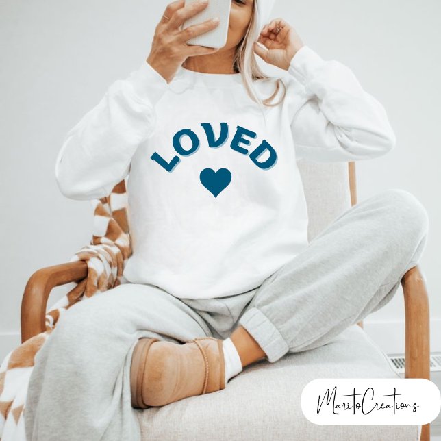 Sweater with the word LOVE,for mom on Mother's Day (Creator Uploaded)
