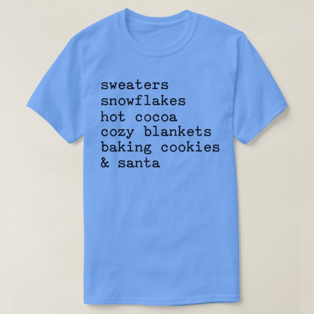 Sweaters Snowflakes Hot Cocoa Cosy Blankets Funny  (Design Front)