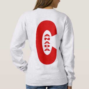 Sweatshirt ash back woman DESIGN CANADA