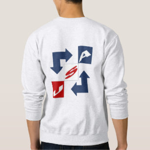 Sweatshirt ash man DESIGN USA