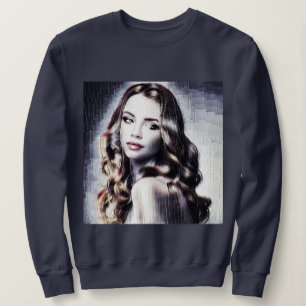 Sweatshirt Beauté brune or