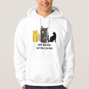 sweatshirt cat lovers pictures for coffee lover