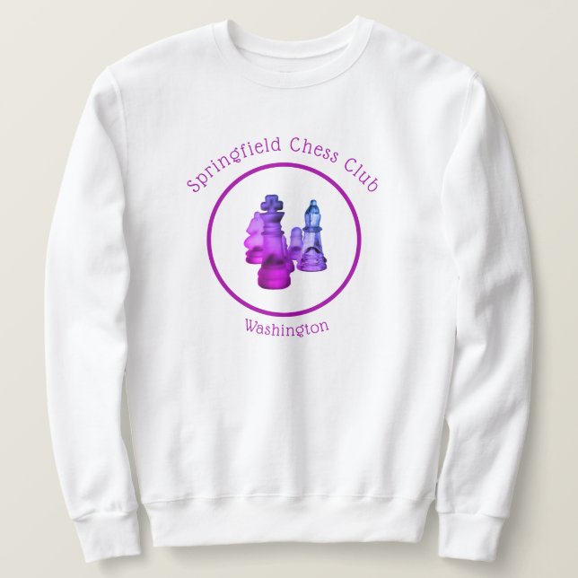 Sweatshirt Chess Club (Design Front)