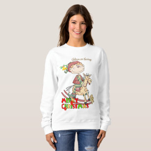 Sweatshirt Children are Blessings Christmas
