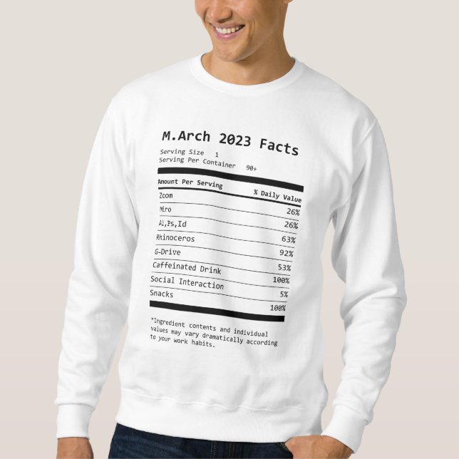 Sweatshirt - Design 2 (Front)