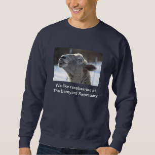 Sweatshirt for sheep rescue
