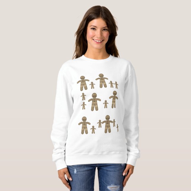 Sweatshirt Gingerbread Man (Front Full)