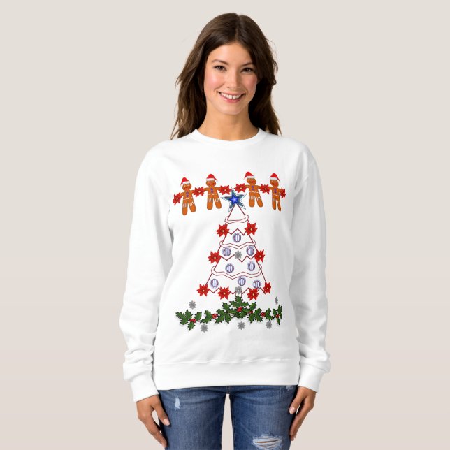 Sweatshirt Gingerbread Man (Front Full)