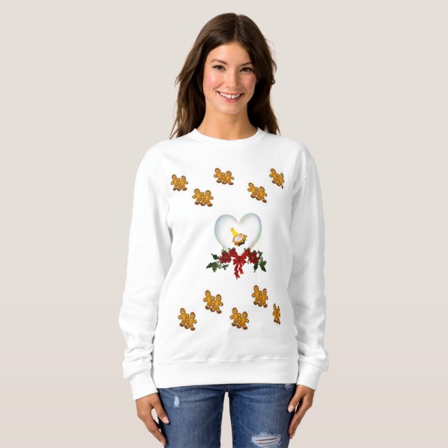 Sweatshirt Gingerbread Man (Front Full)