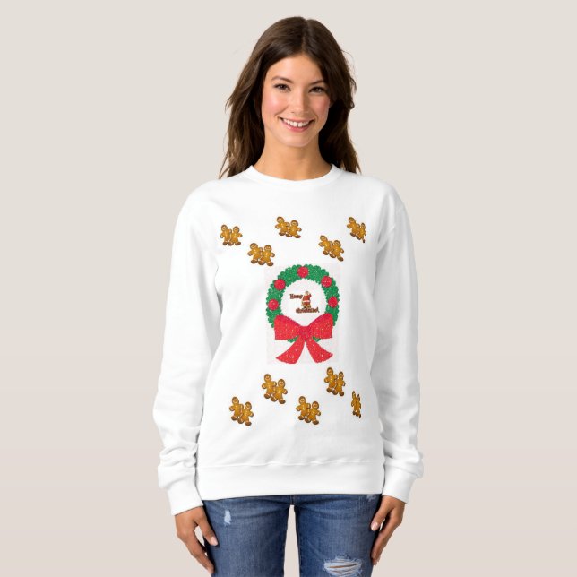 Sweatshirt Gingerbread Man (Front Full)