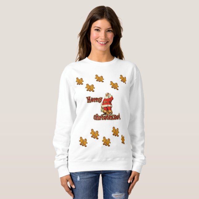 Sweatshirt Gingerbread Man (Front Full)