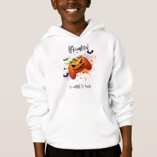 Sweatshirt "HALLOWEEN is coming to town" Pumpkin